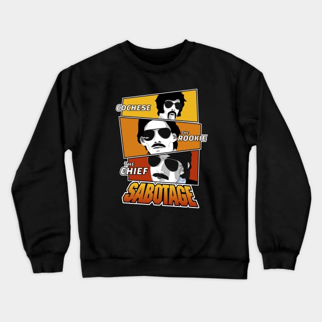 Beastie Sabotage Colorful Crewneck Sweatshirt by TKsuited